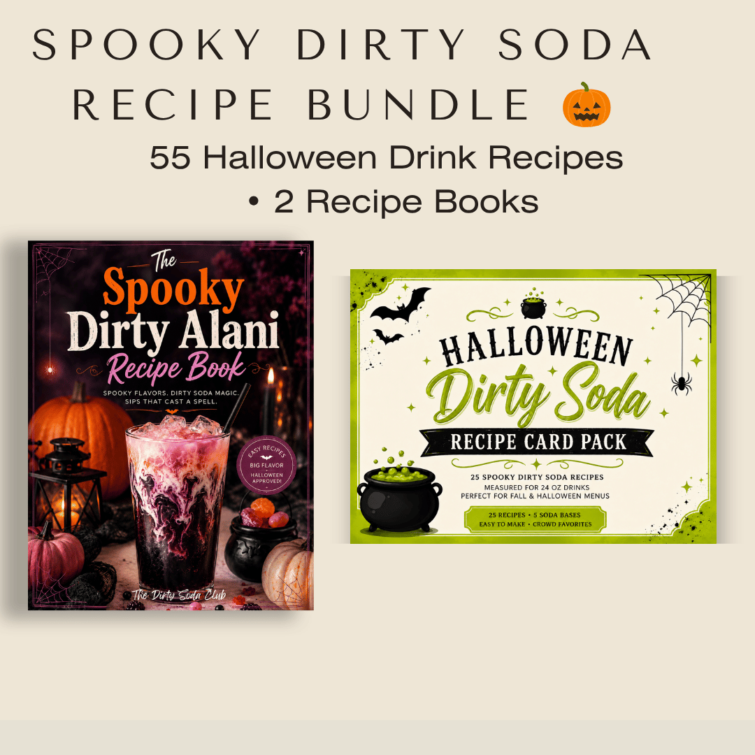 Spooky Dirty Soda Recipe Bundle
