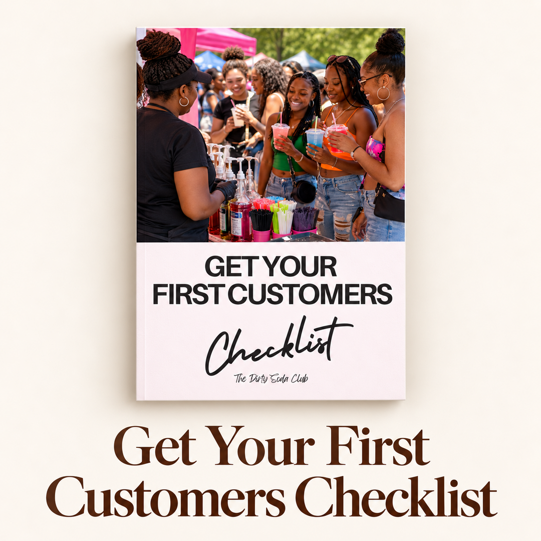 Get Your First Customers Checklist PDF cover and product title