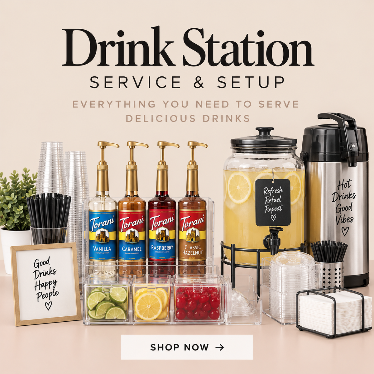 Drink Station & Service
