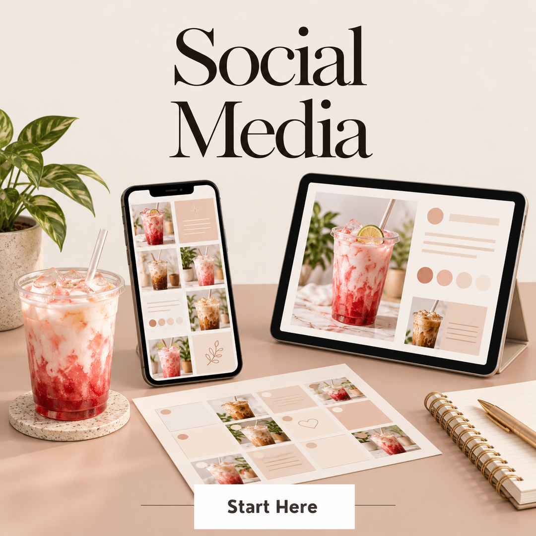 Social Media collection for dirty soda businesses