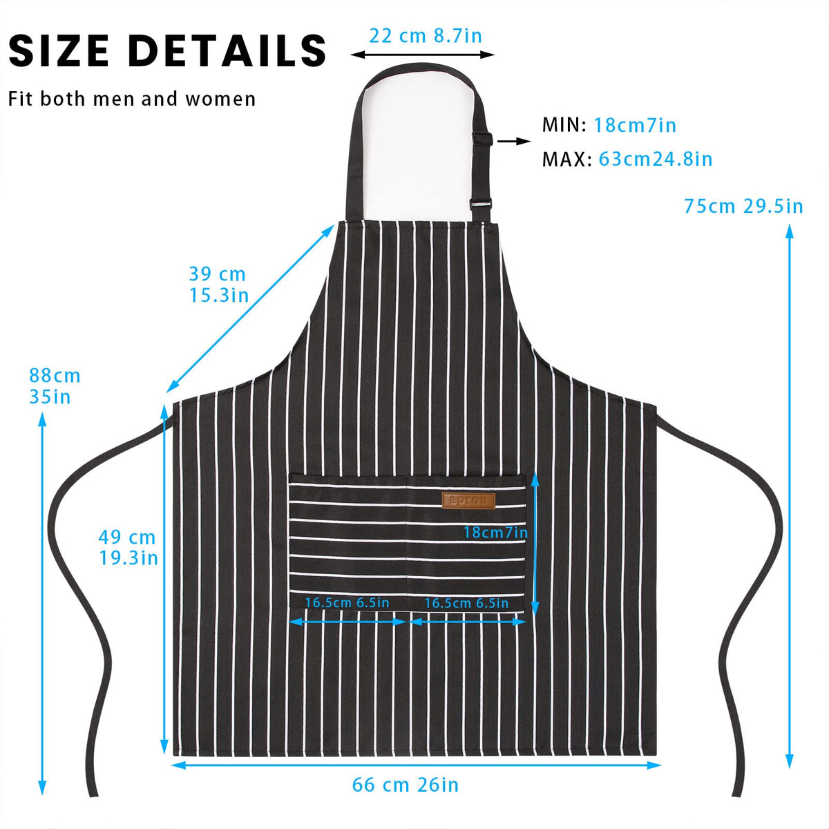 Business Aprons, 2 Pack