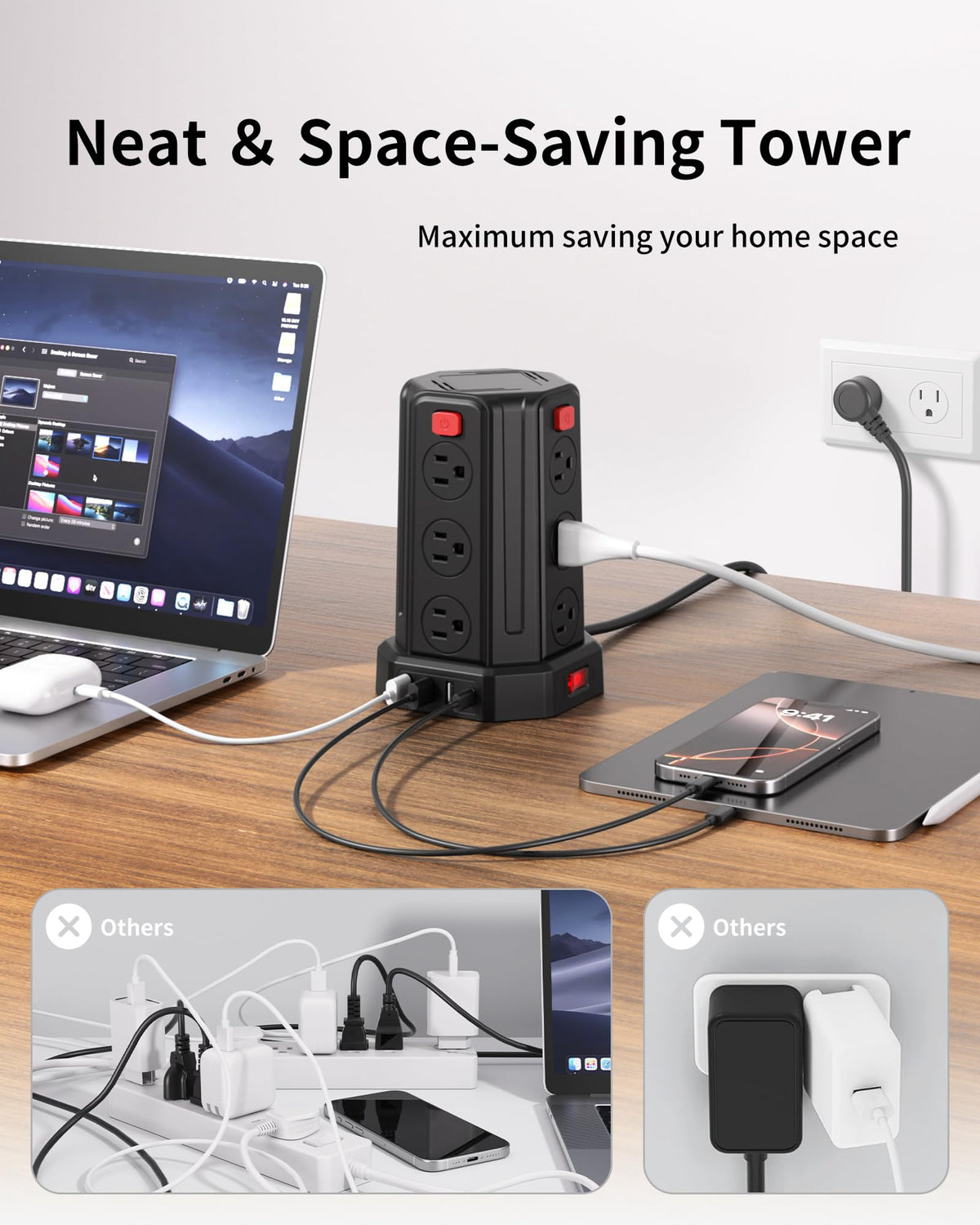 12 Outlet Power Strip