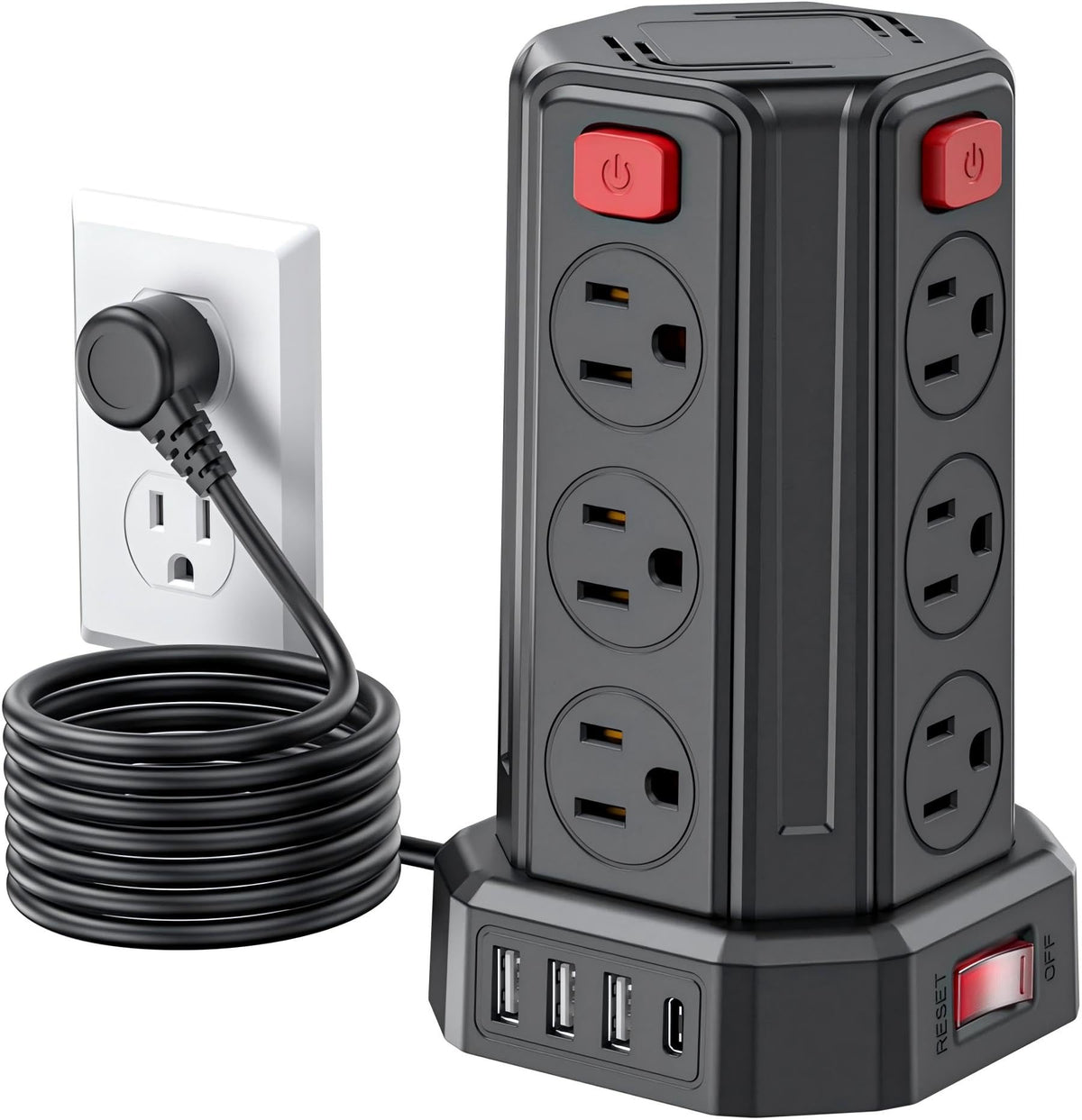 12 Outlet Power Strip