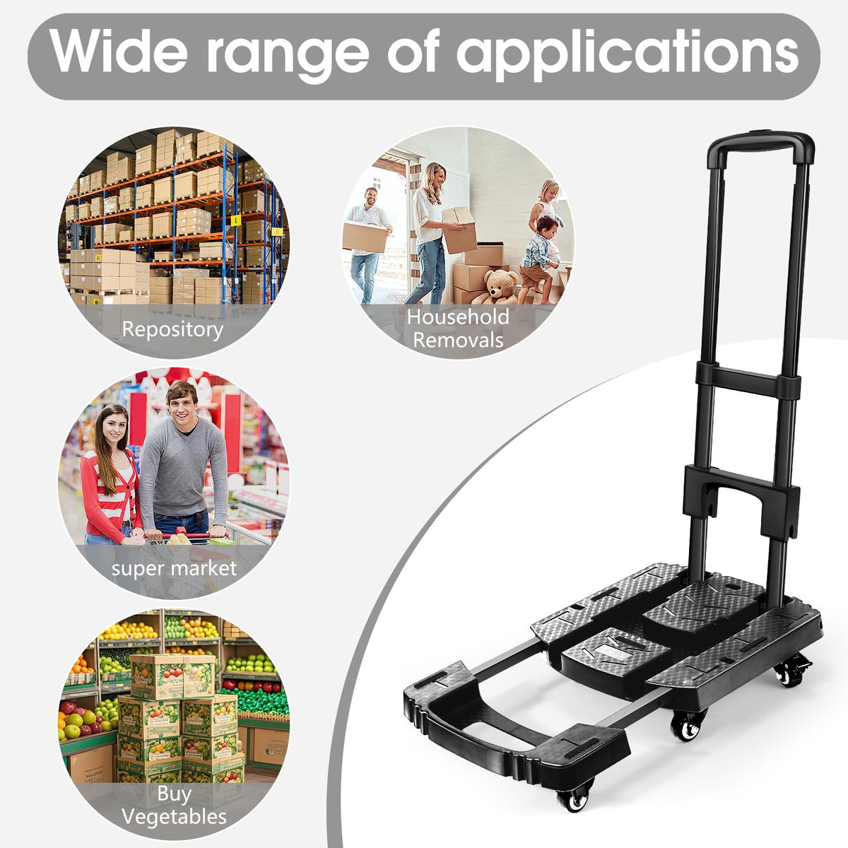 500 lb Folding Dolly