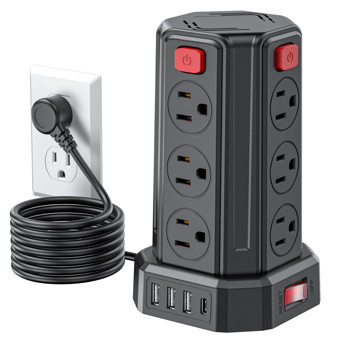 12 Outlet Power Strip
