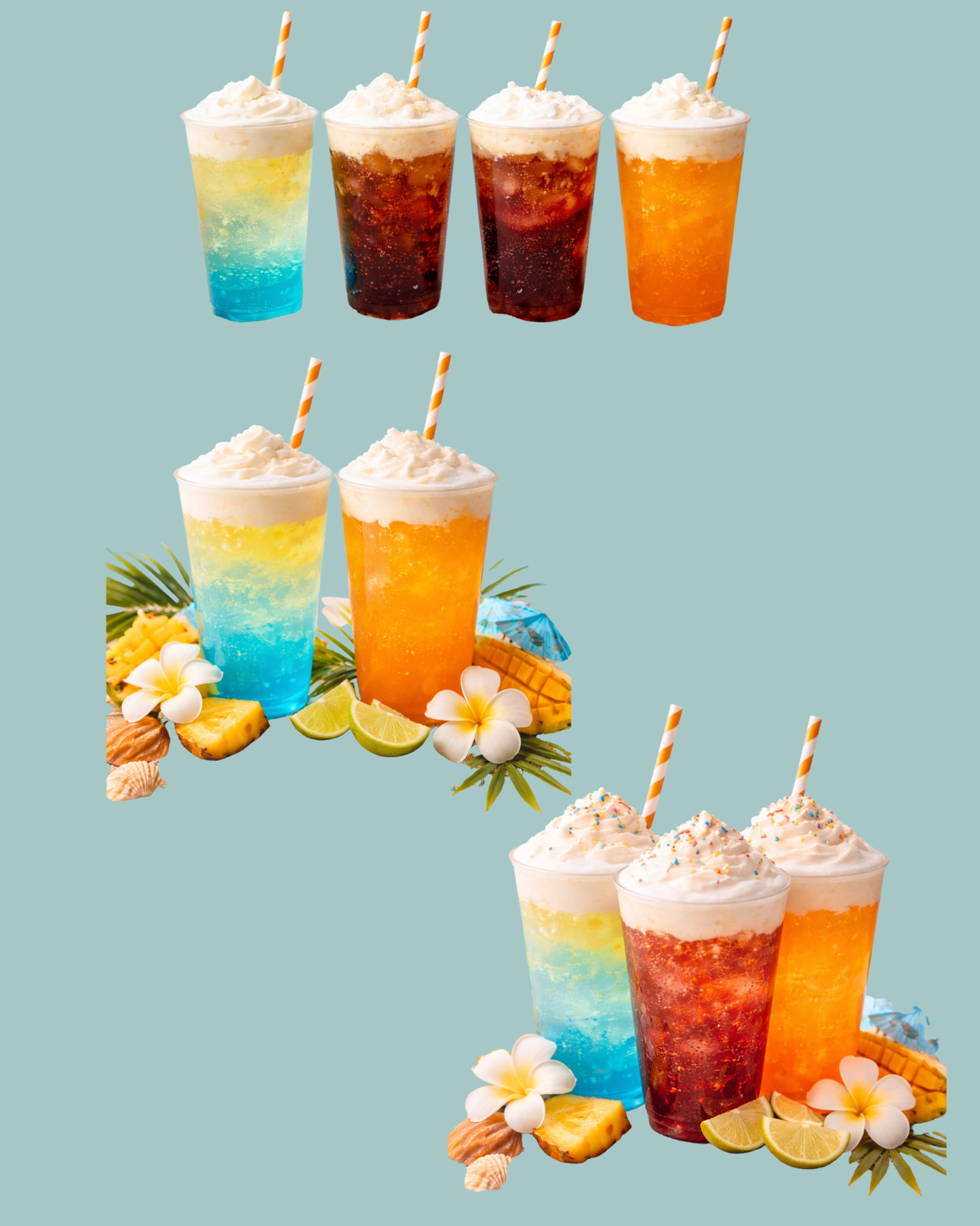 Cloud Nine Soda Menu