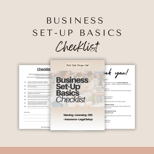Business Setup Basics Checklist