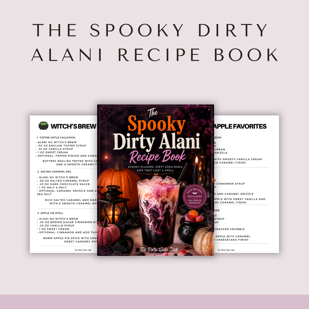 The Spooky Dirty Alani Recipe Book