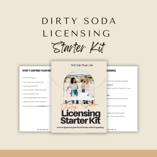 Dirty Soda Licensing Starter Kit