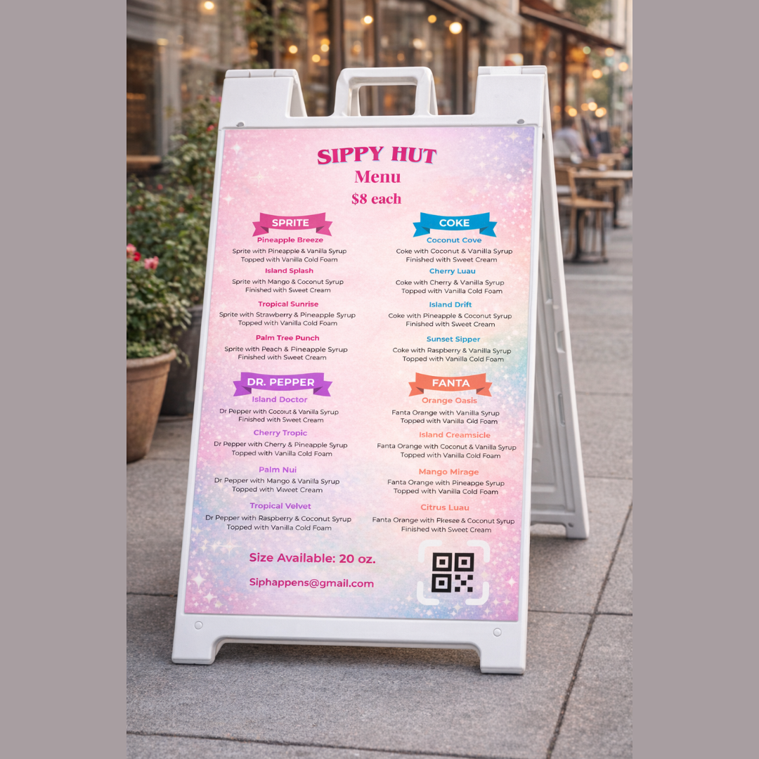 Pastel Menu Collection Bundle