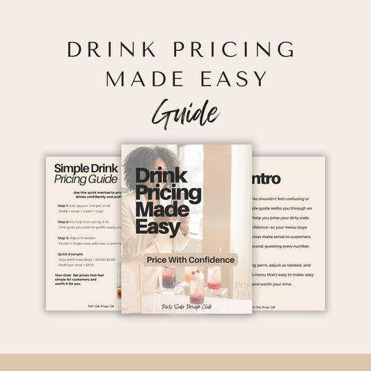 Drink Pricing Made Easy