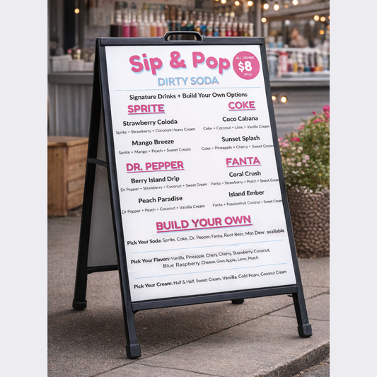 Main Street Menu Template