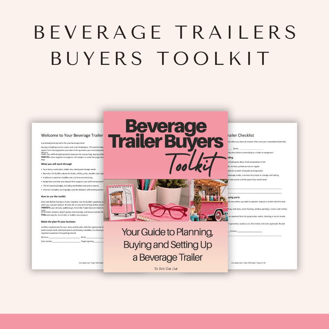 Beverage Trailer Buyer’s Toolkit