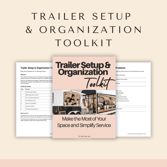 Trailer Setup & Organization Toolkit