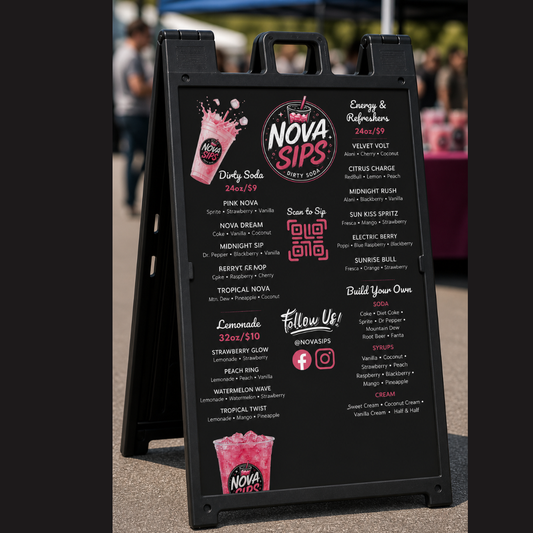 Chalkboard Cutie Menu Collection