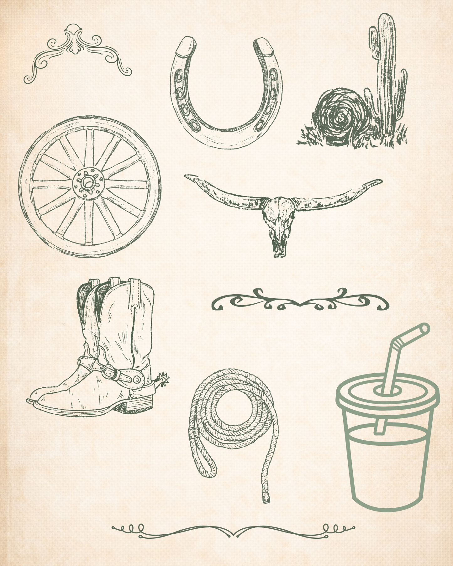 Sage Crush Soda Menu