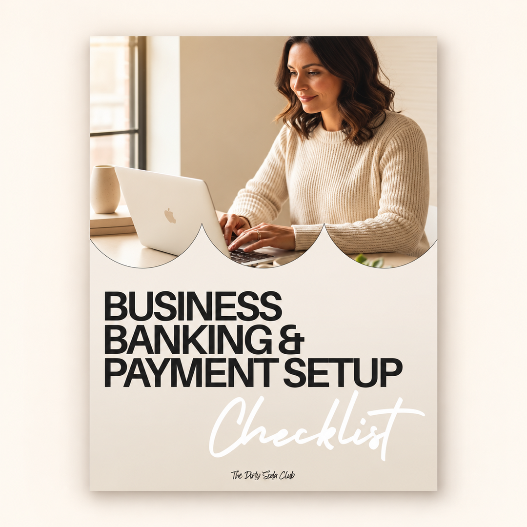 Business Banking & Payment Setup Checklist PDF product image