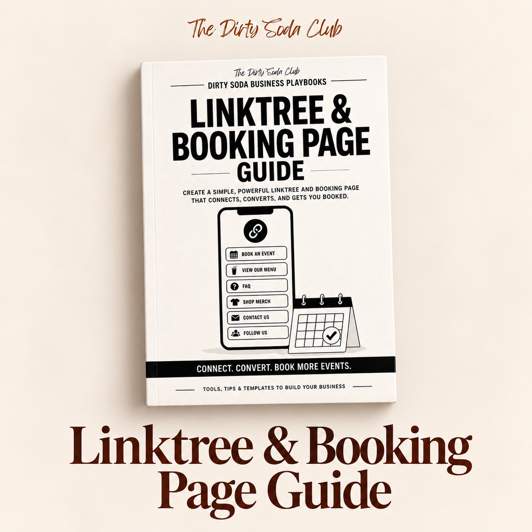 Linktree & Booking Page Guide digital resources