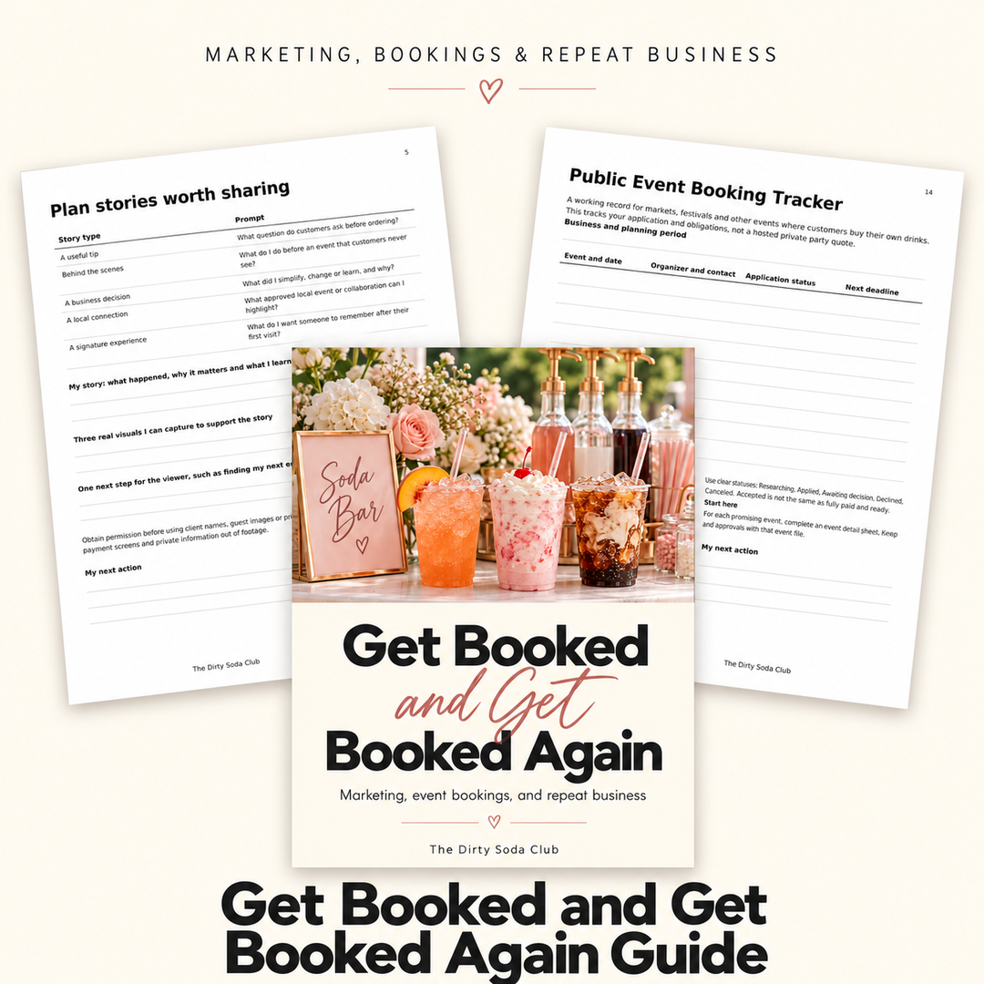 Get Booked and Get Booked Again letter-size PDF preview